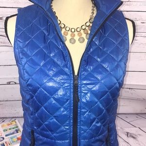 Talbots Royal Blue Vest Size Small Petite